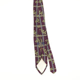 Back of Vintage 1990's Nordstrom Floral Patterned Tie