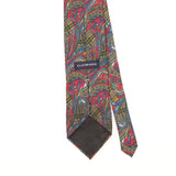 Back Detail of Vintage 1990's Claybrooke Abstract Patterned Tie