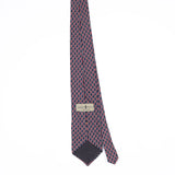 Back Back of Vintage 1990's Geometric Patterned Tie