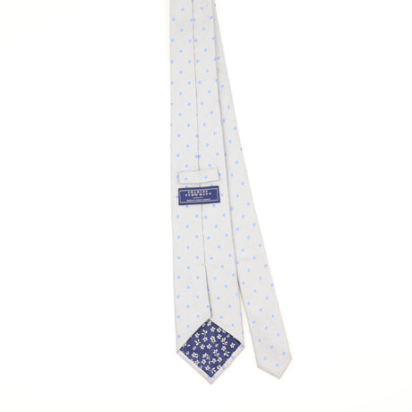 Back Back of Vintage T.M. Lewin Polka Dot Patterned Tie