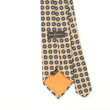 Back Detail of Vintage 1980's Bert Pulitzer Polka Dot Patterned Tie