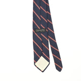 Back Back Detail of Vintage 1990's Christian Dior Striped Patterned Tie