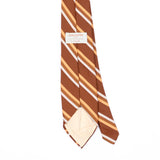 Back Back Detail of Vintage 1980's Striped Patterned Tie