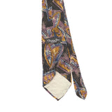 Back Back Detail of Vintage 1990's Christian Dior Abstract Patterned Tie