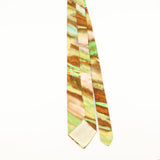 Back of Vintage 1990's Abstract Patterned Tie