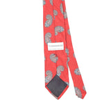 Back Back Detail of Vintage 1990's Paisley Patterned Tie