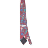 Back Back of Vintage 1990's Abstract Patterned Tie
