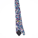 Back Back of Vintage 1990's Tabasco Hot Sauce Geometric Patterned Tie