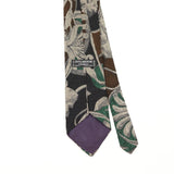 Back Back Detail of Vintage 1990's Guy Laroche Abstract Patterned Tie