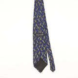 Back of Vintage 1990's Zylos Geometric Patterned Tie