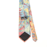 Back Detail of Vintage 1910's Paco Rabanne Abstract Patterned Tie