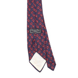 Back Back Detail of Vintage 1980's Christian Dior Links Geometric Patterned Tie