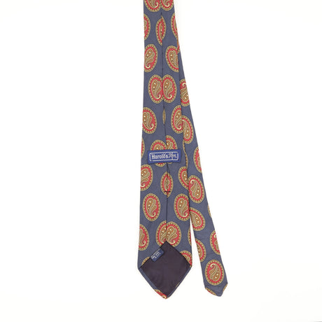 Back of Vintage 1990's Paisley Patterned Tie