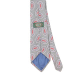 Back Back Detail of Vintage 1990's Geometric Patterned Tie