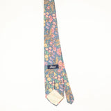 Back Back of Vintage 1990's Floral Patterned Tie