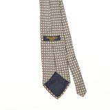 Back Back Detail of Vintage 1990's Brooks Brothers Geometric Patterned Tie