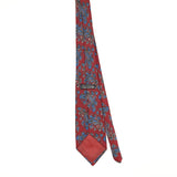 Back of Vintage 1990's Paisley Patterned Tie