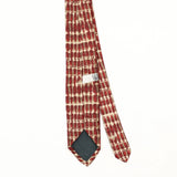 Back Back Detail of Vintage 1990's Geometric Patterned Tie