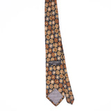 Back Back of Vintage 1990's Robert Talbott Best Of Class Geometric Patterned Tie