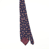 Back Back of Vintage 1990's Geometric Patterned Tie