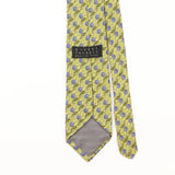 Back Detail of Vintage 1990's Robert Talbott Best Of Class Geometric Patterned Tie