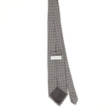 Back Back of Vintage Pierre Cardin Check Patterned Tie