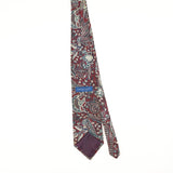 Back of Vintage 1990's Paisley Patterned Tie