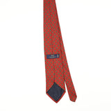 Back Back of Vintage 1990's Brooks Brothers Paisley Patterned Tie