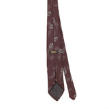 Back of Vintage 1980's Geometric Patterned Tie