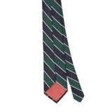 Back Back Detail of Vintage 1990's Striped Patterned Tie