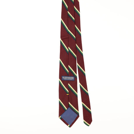 Back of Vintage Kuppenheimer Striped Patterned Tie