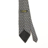 Back Back Detail of Vintage 1990's Geometric Patterned Tie