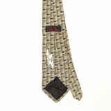 Back Back Detail of Vintage 1990's Grateful Dead Early Morning Rain Geometric Patterned Tie