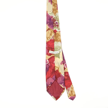 Back of Vintage 1990's Abstract Patterned Tie