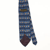 Back Back Detail of Vintage 1990's Geometric Patterned Tie