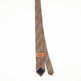 Back Back of Vintage 1990's Missoni Striped Patterned Tie
