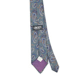 Back Back Detail of Vintage 1990's Liberty of London Paisley Patterned Tie