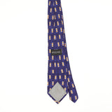 Back Back of Vintage 1990's Geometric Patterned Tie