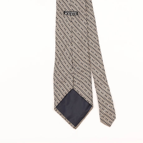 Back Detail of Vintage 1990's Dolce & Gabbana Geometric Patterned Tie