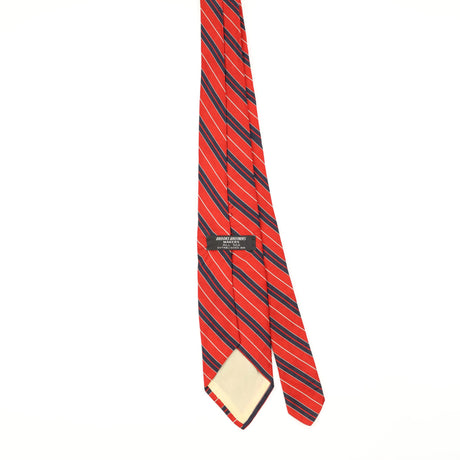 Back of Vintage 1980's Brooks Brothers Striped Patterned Tie