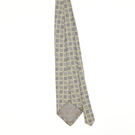 Back of Vintage 1990's Robert Talbott Best Of Class Geometric Patterned Tie