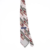 Back Back of Vintage 1990's Van Heusen Striped Patterned Tie