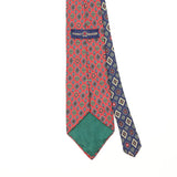 Back Back Detail of Vintage 1990's Tommy Hilfiger Geometric Patterned Tie