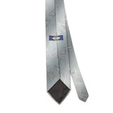 Back Back Detail of Vintage 1990's Towncraft Geometric Patterned Tie