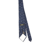 Back of Vintage 1980's Countess Mara Geometric Patterned Tie