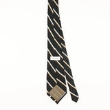 Back of Vintage Calvin Klein Striped Patterned Tie