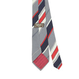 Back Back Detail of Vintage 1990's Givenchy Striped Patterned Tie