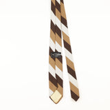 Back of Vintage 1980's Pierre Cardin Striped Patterned Tie