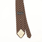 Back Back Detail of Vintage 1980's Striped Patterned Tie