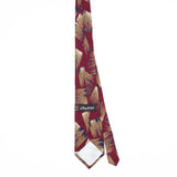 Back Back of Vintage 1990's Abstract Patterned Tie